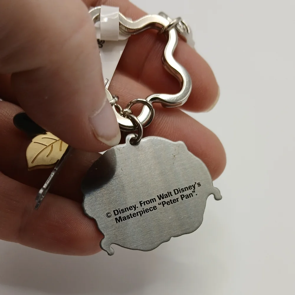 Disney Fairies Keychain with Tinker Bell Charm NWT